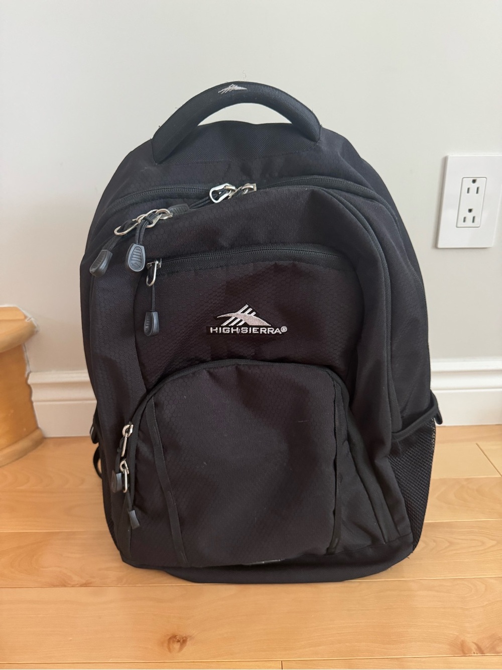 High Sierra Black Backpack